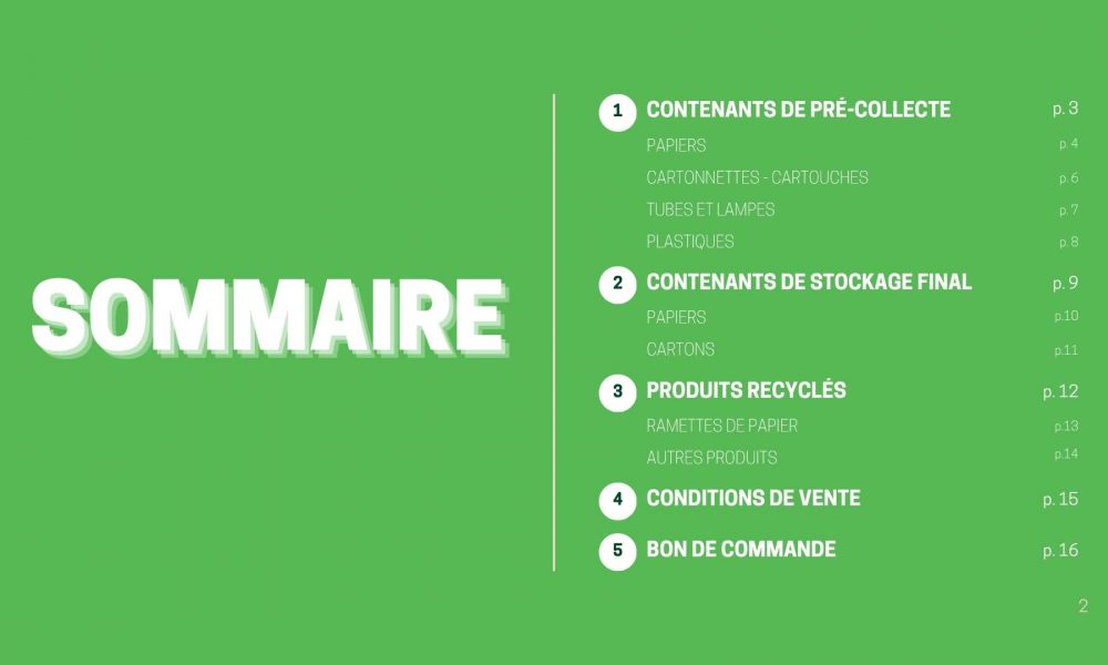 2. Sommaire