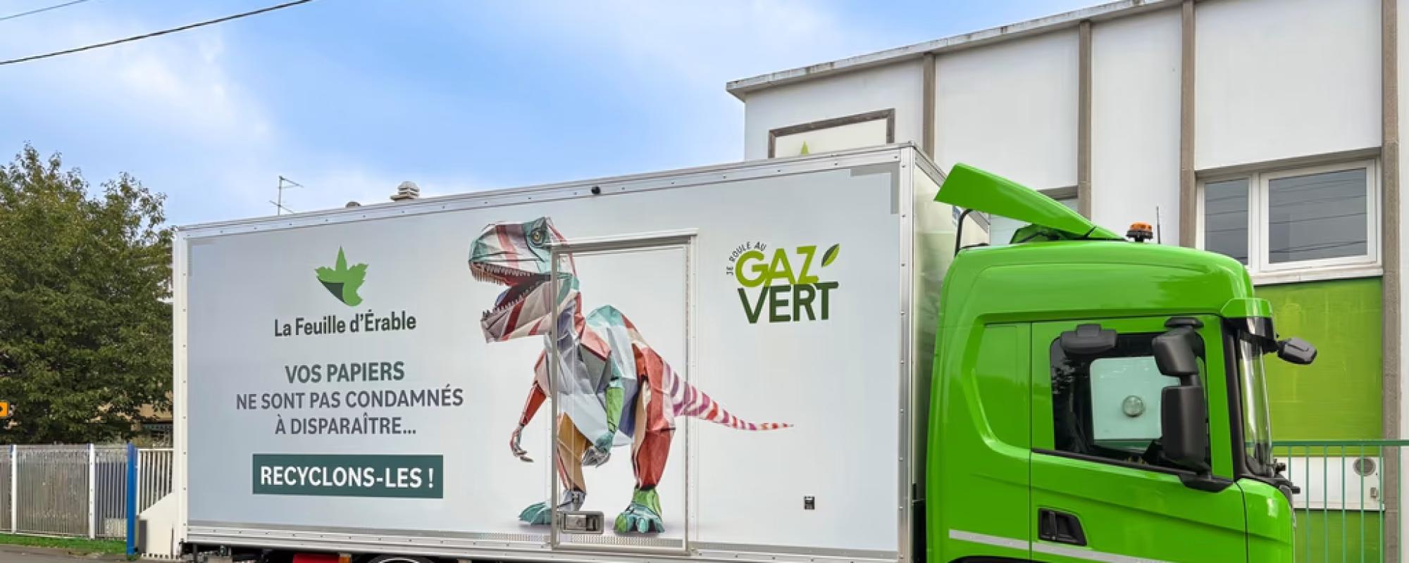 Camion Collecte Gaz Vert Recyclage Dinosaure 1024x1024